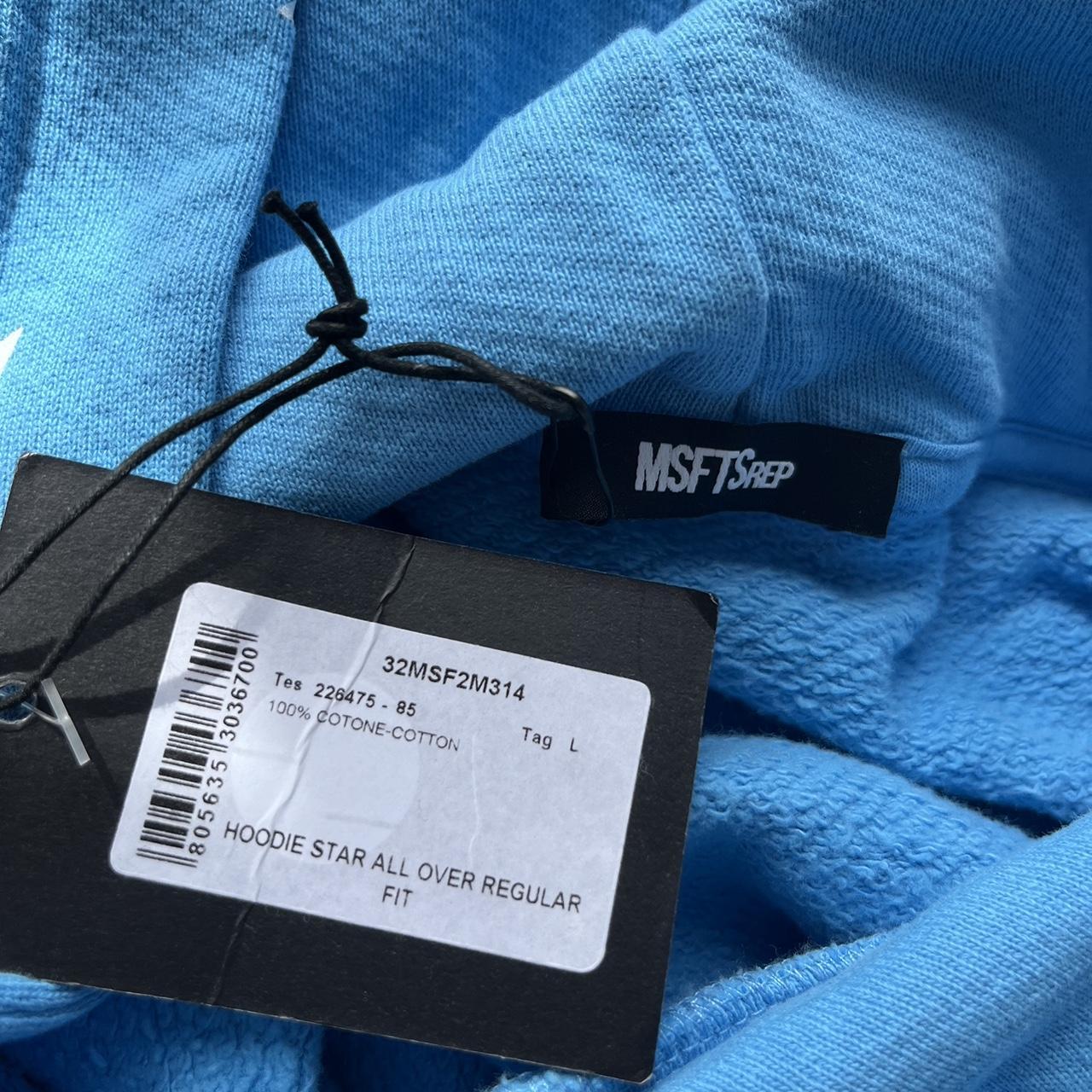 msftsrep - (jaden smith's brand) blue star hoodie | Depop