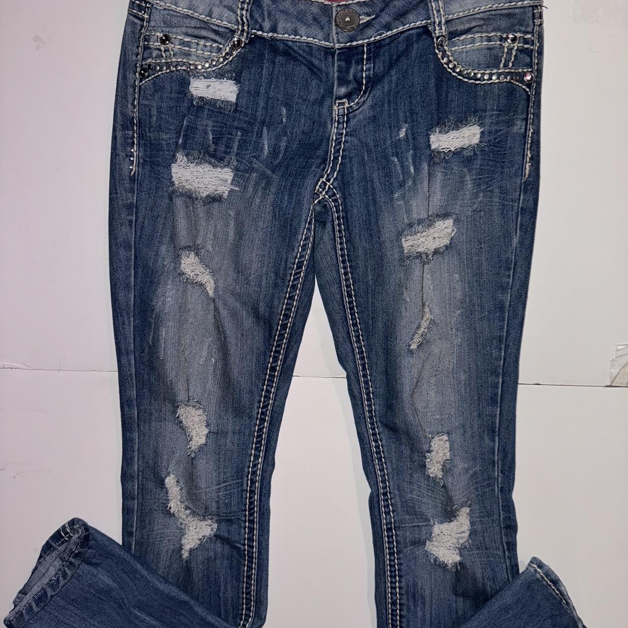 Vintage low rise jeans, size 9, Worn twice,