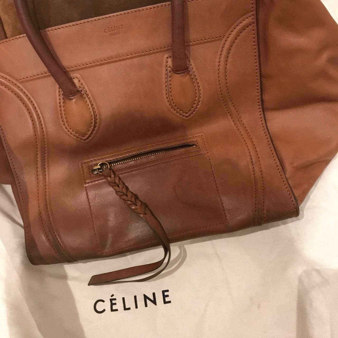 Authentic céline phantom luggage tote Colour: - Depop