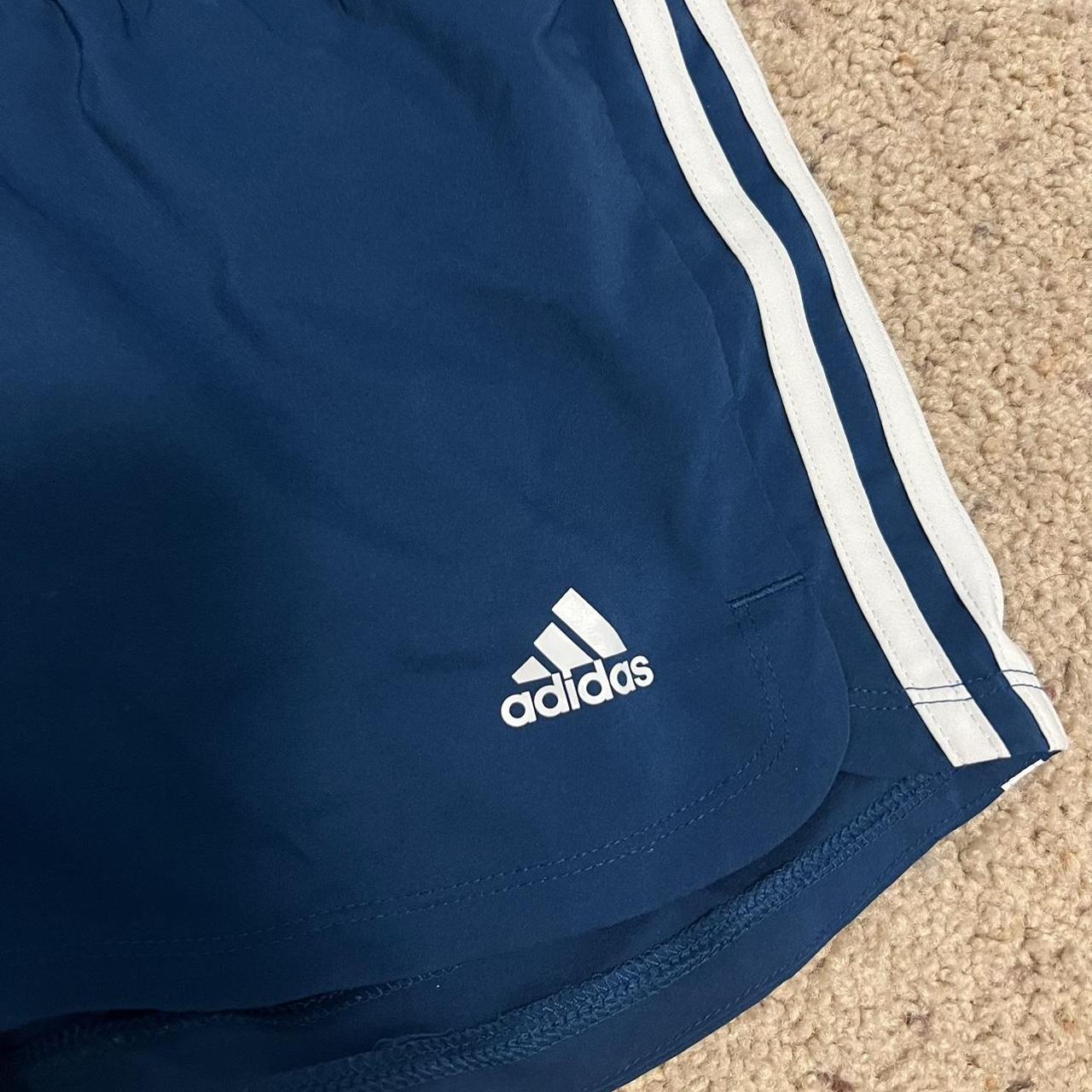 Adidas Women's Navy Shorts | Depop