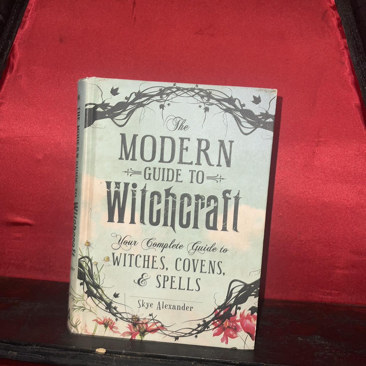 Hardback Cover Of The Modern Guide To Witchcraft By... - Depop