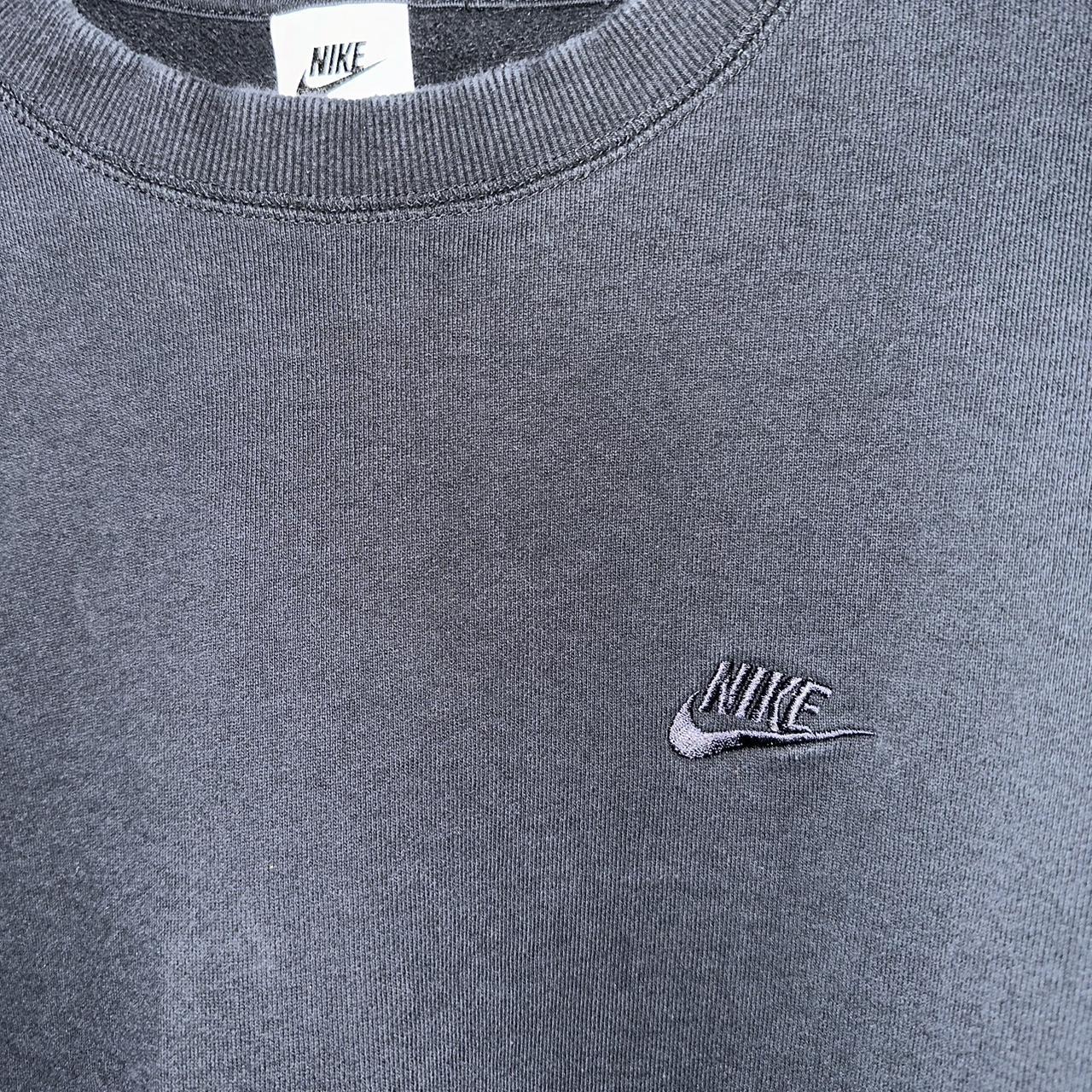 black nike sweater * dont purchase through paypal pls - Depop