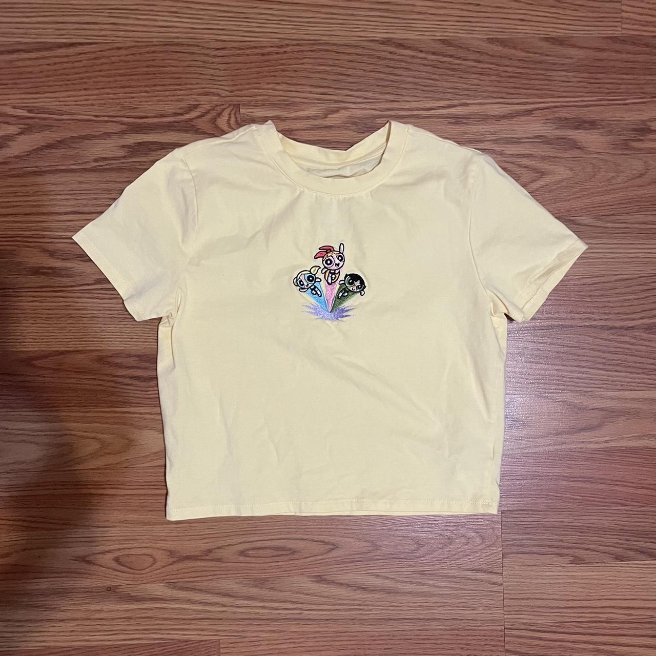 Forever 21 Women's Yellow Croptop Depop