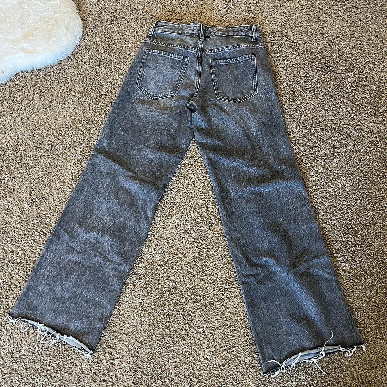 Low rise baggy black PacSun jeans Size 26 - Depop