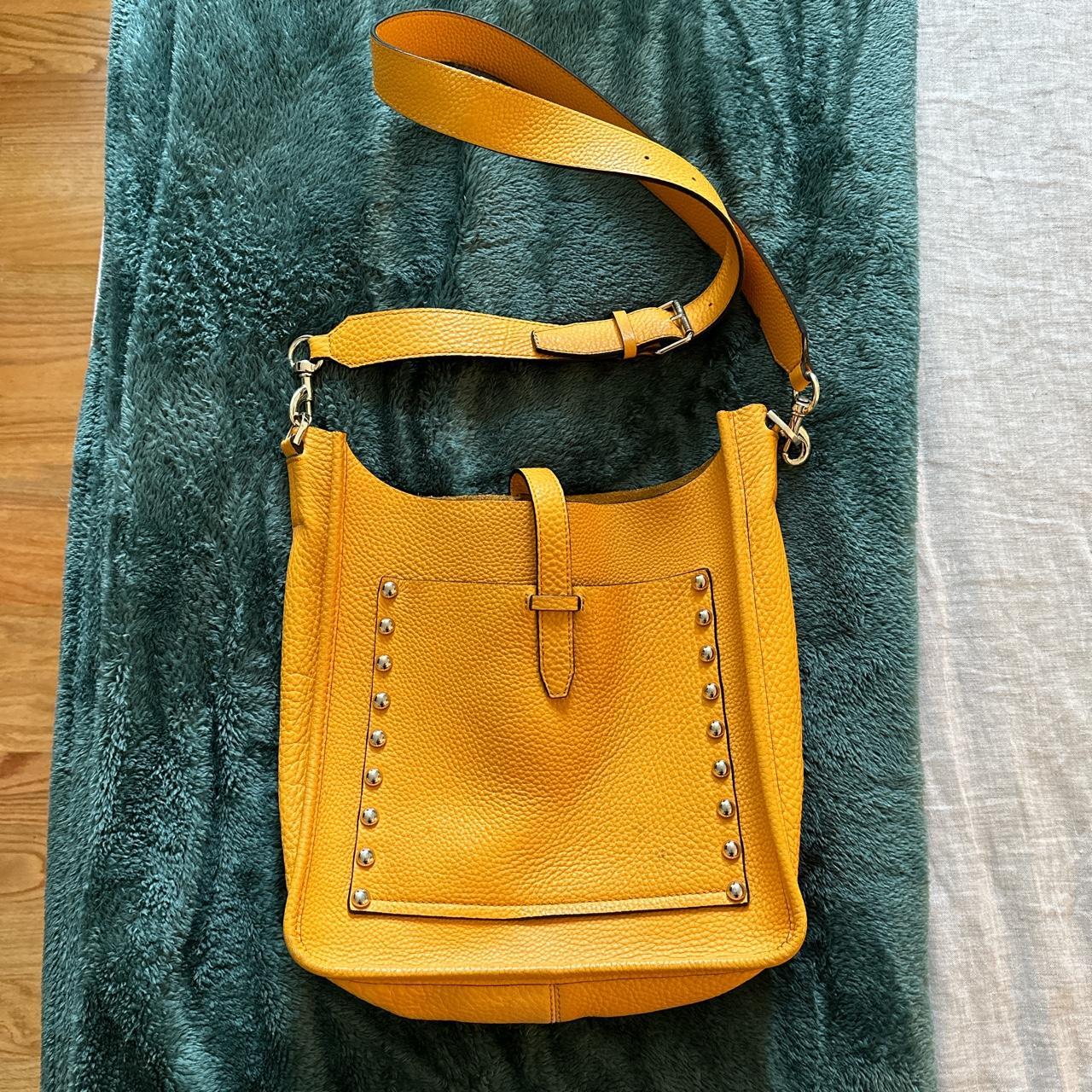 Rebecca Minkoff Women's Yellow Bag Depop