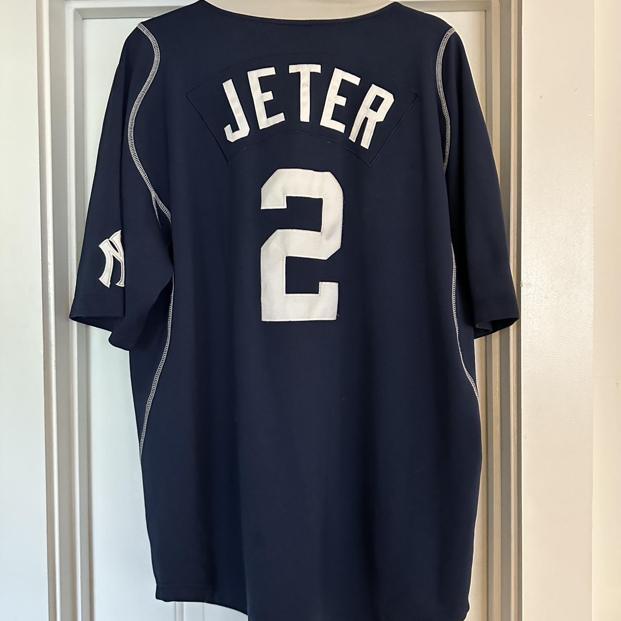 NIKE MLB DEREK JETER 2 NEW YORK YANKEES JERSEY - Depop