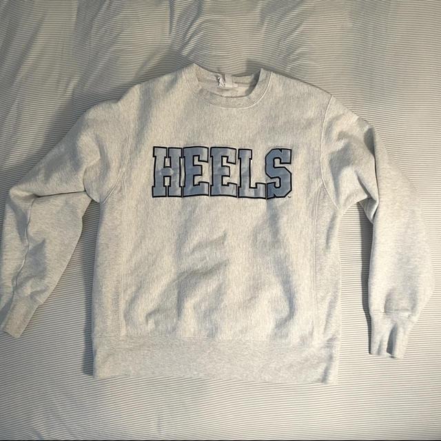 UNC North Carolina spell out arc logo crewneck - Depop