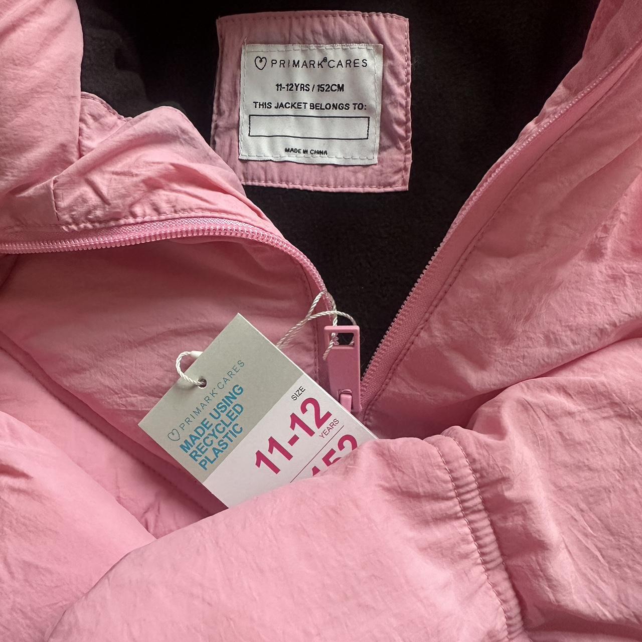 Pink puffer jacket clearance primark