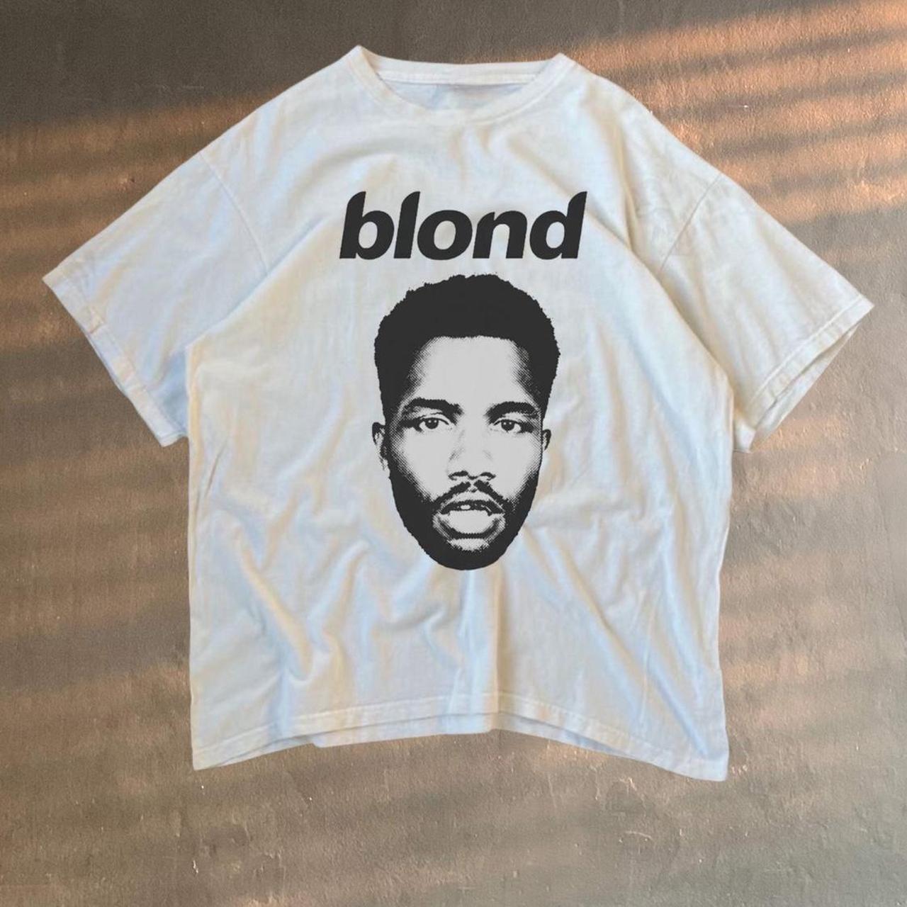 Frank Ocean Blond Graphic White T Shirt Dm For Depop