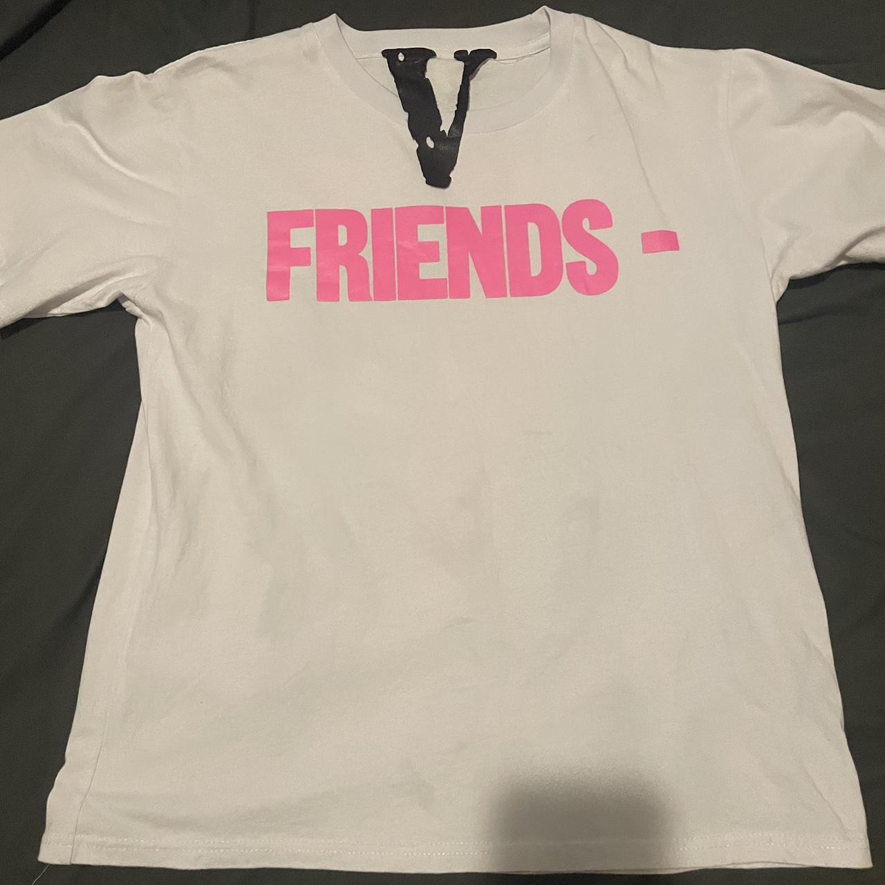 pink vlone shirt