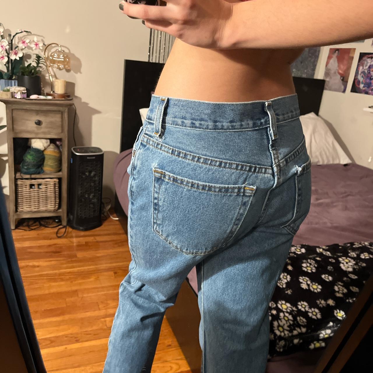 vintage baggy mens jeans size 29*30 waist like 34 cm - Depop
