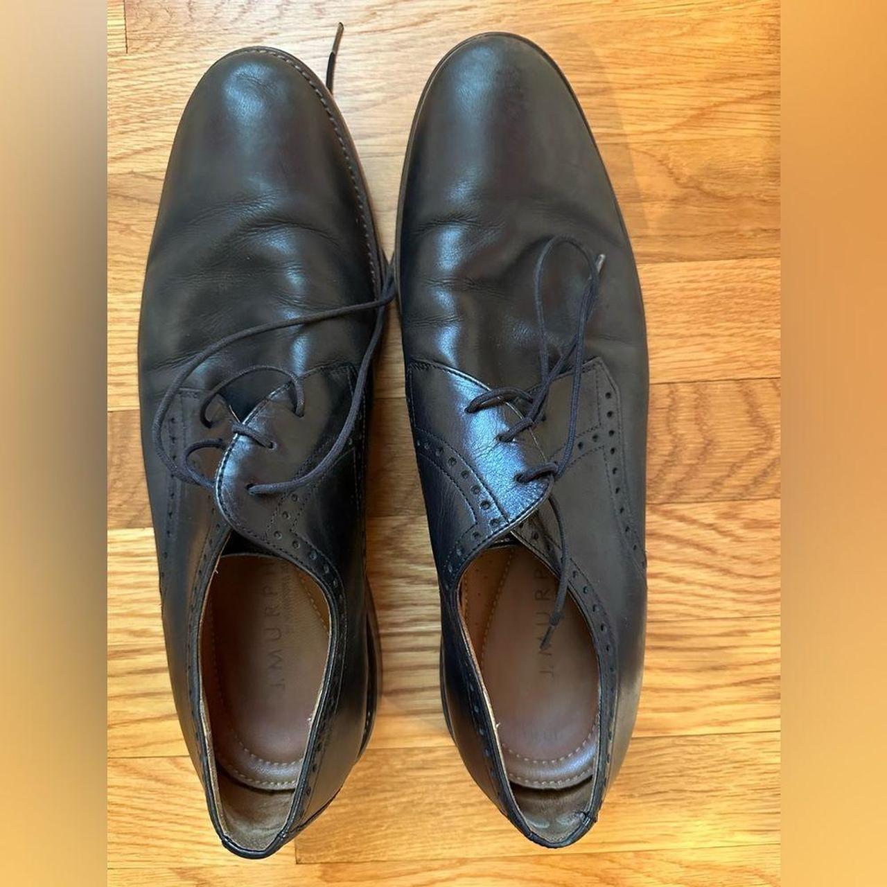 Johnston & Murphy classic dress shoes with laces... - Depop