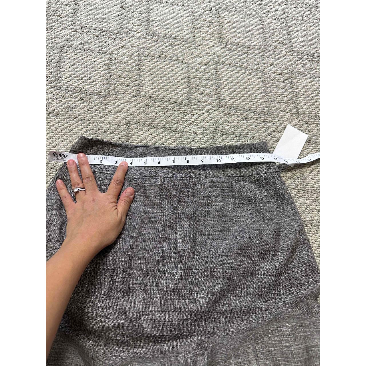 NWT Nordstrom Semantiks Gray Pencil Skirt Petite. Depop