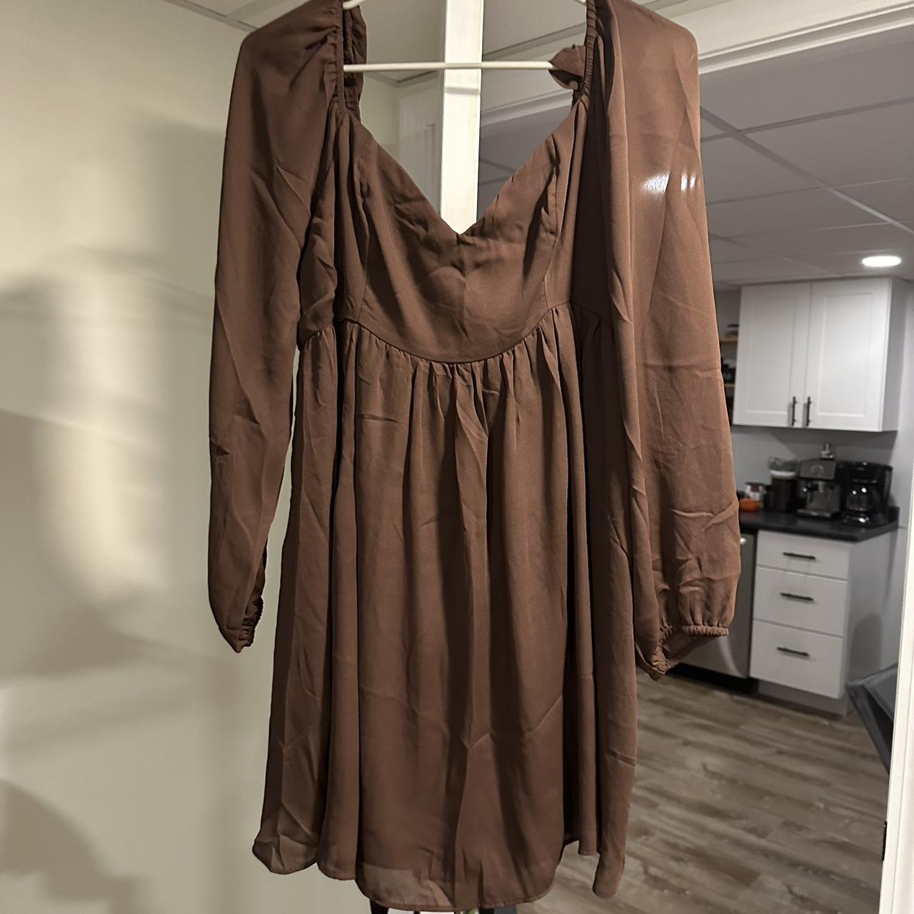 Abercrombie & Fitch Women's Brown Dress | Depop