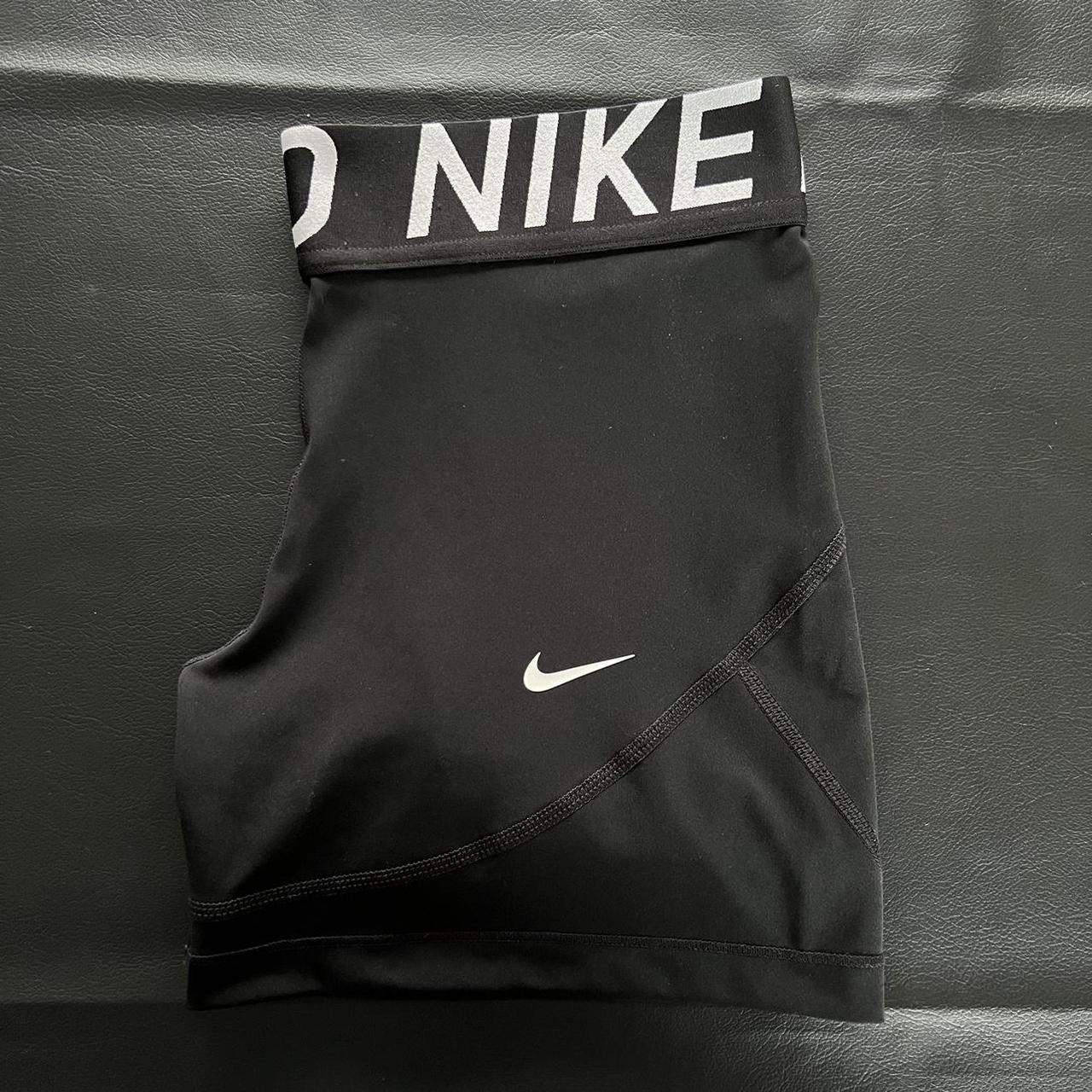 black nike pro shorts