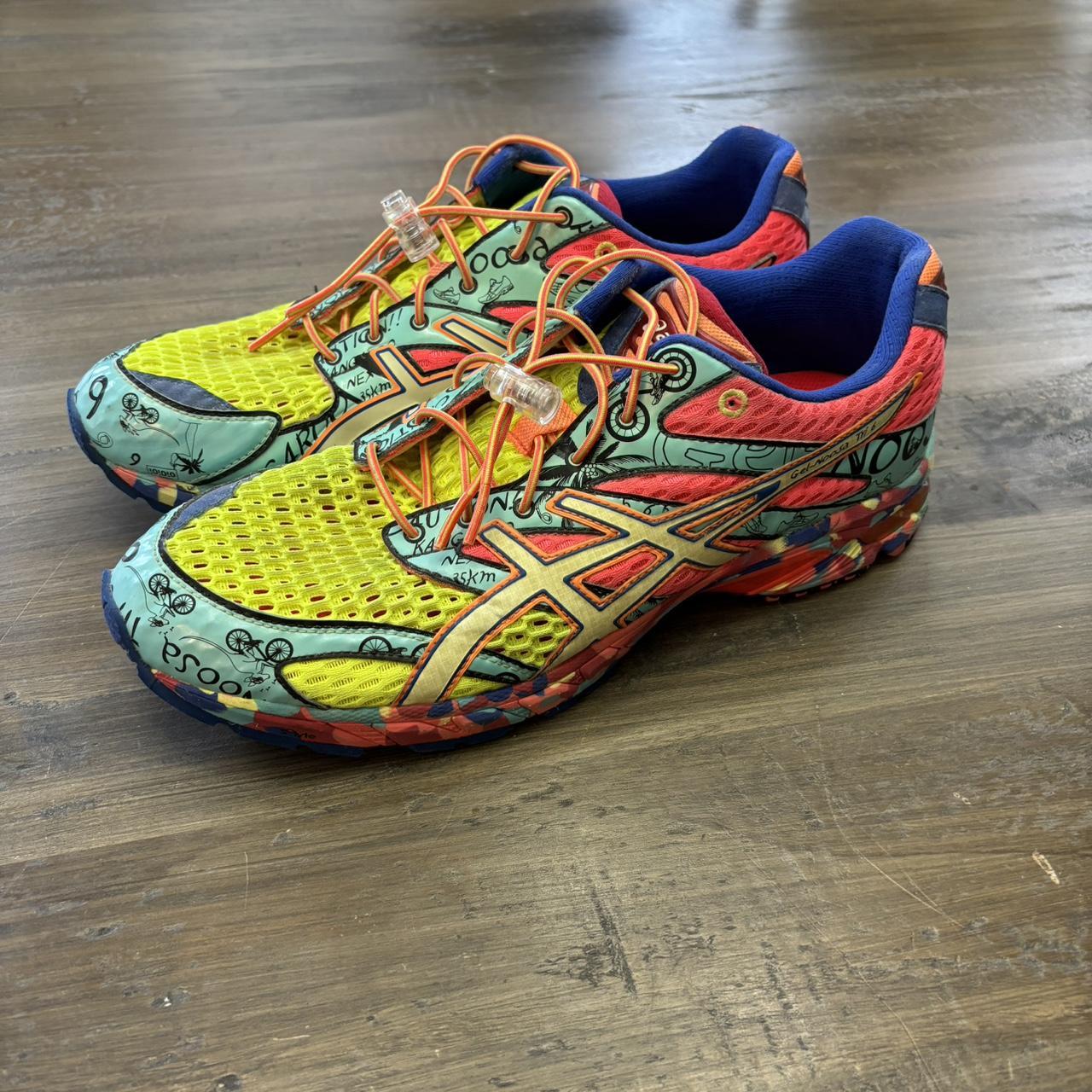 ASICS Gel Noosa Tri 6 trainers in multi coloured and. Depop