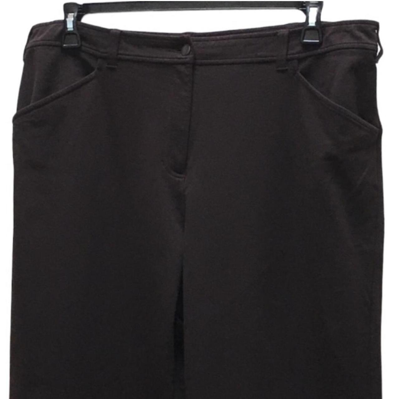 Eileen Fisher Women's Brown Trousers | Depop