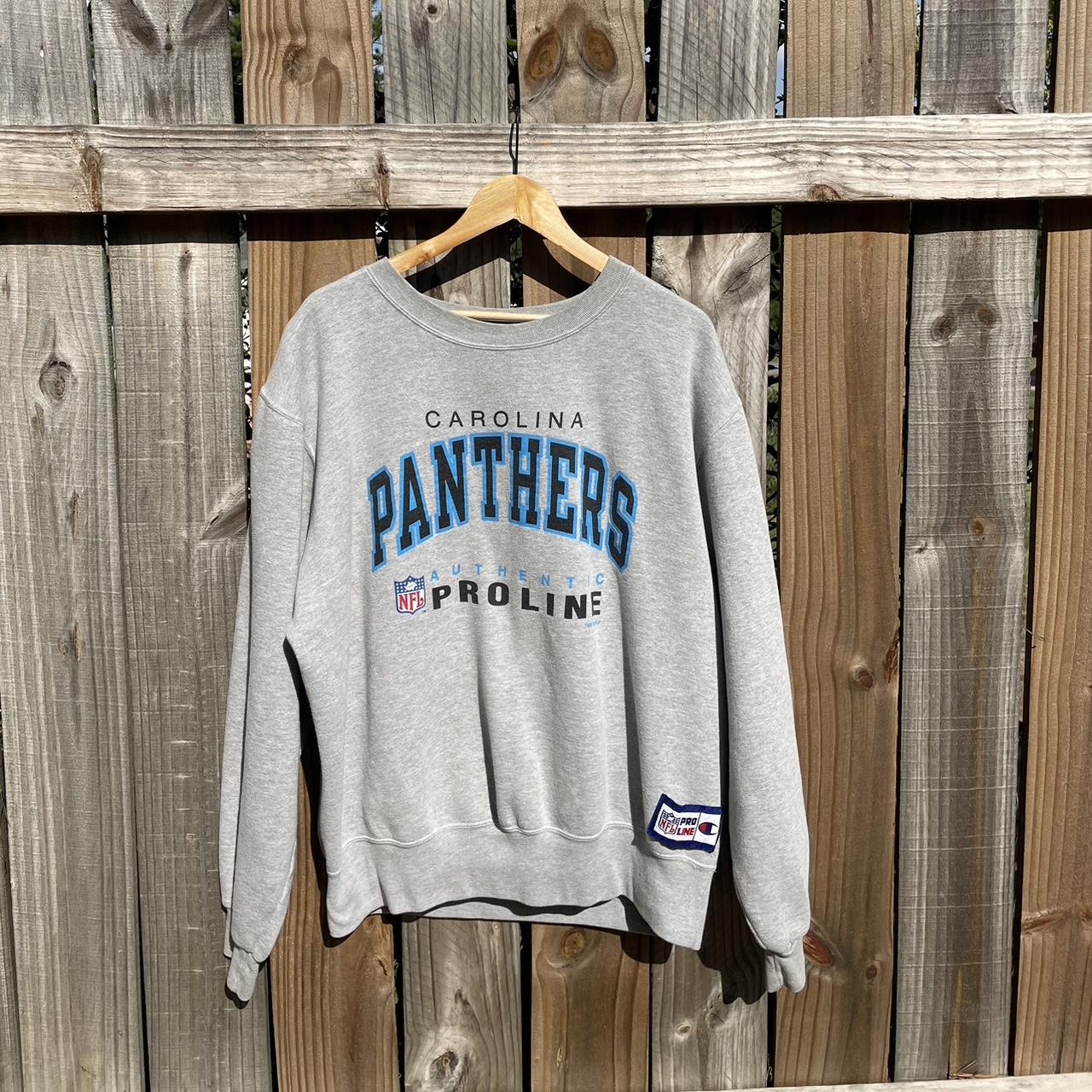 Carolina panthers outlet grey sweatshirt