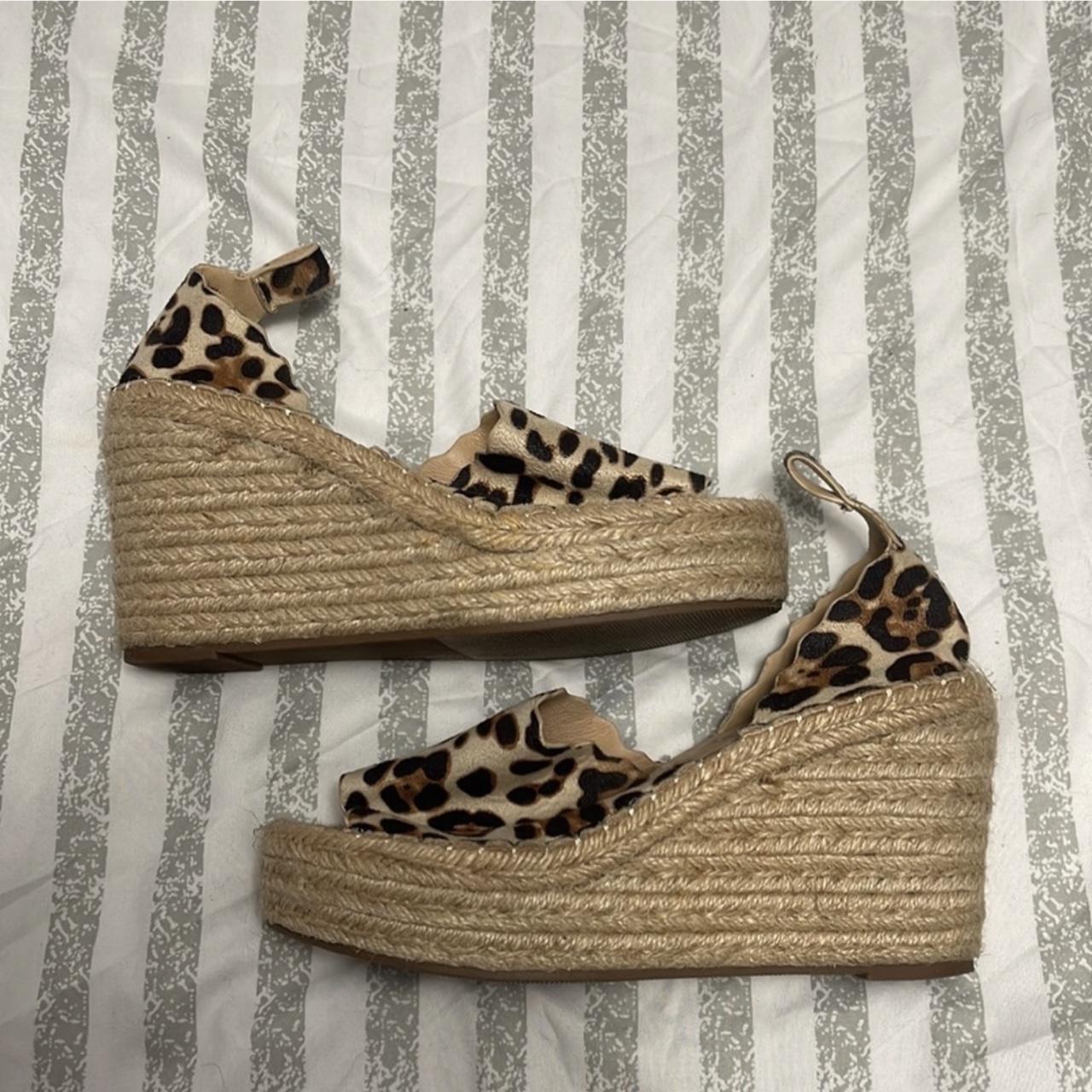 COCCI Leopard Print Heels Wedges Ccocci leopard