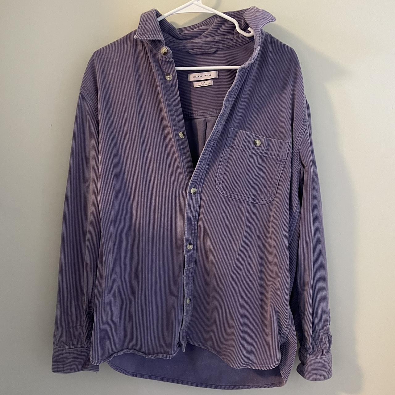 Urban Outfitters Men's Purple Shirt