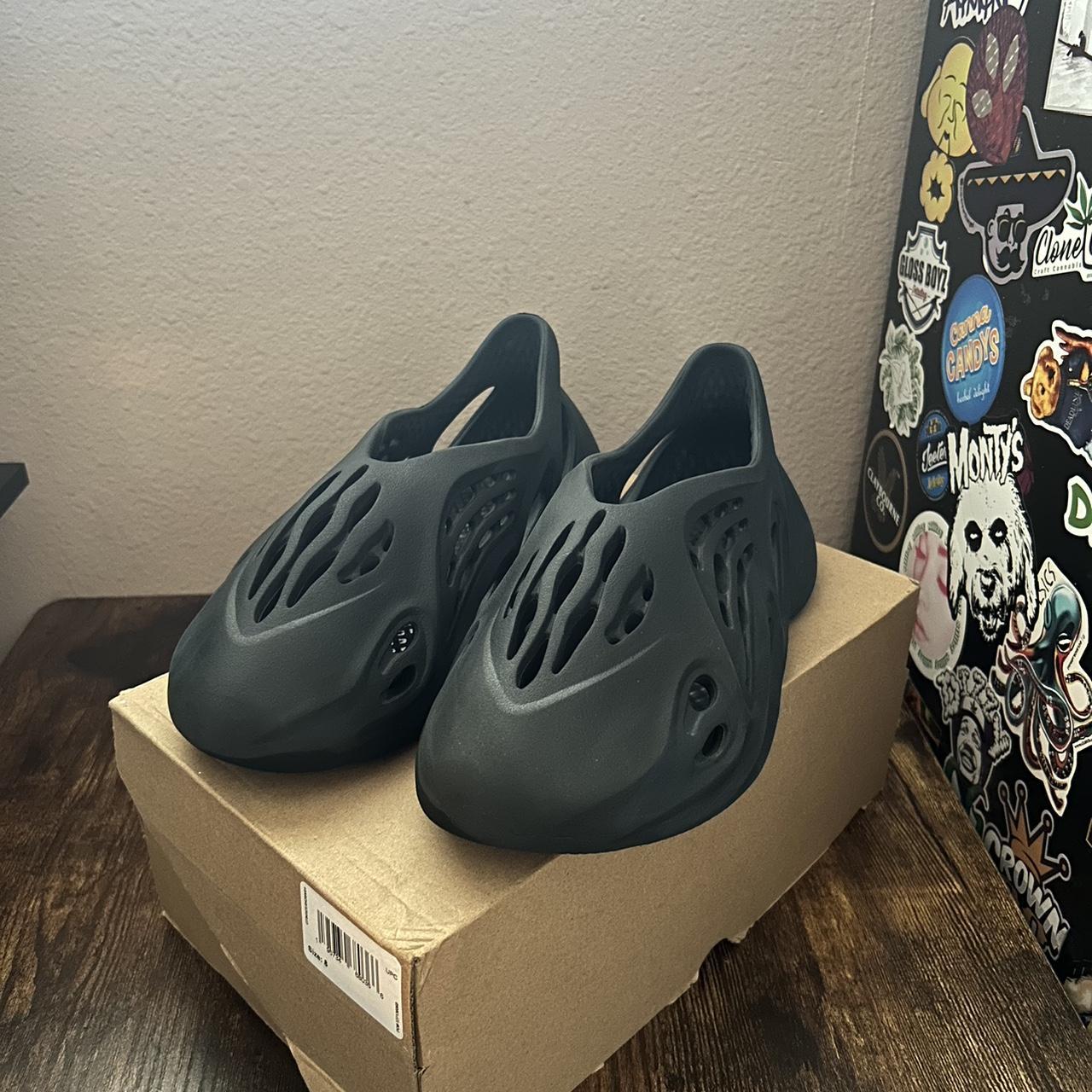 ❌SOLD❌ Yeezy foam runner mineral blue US 11 - Depop