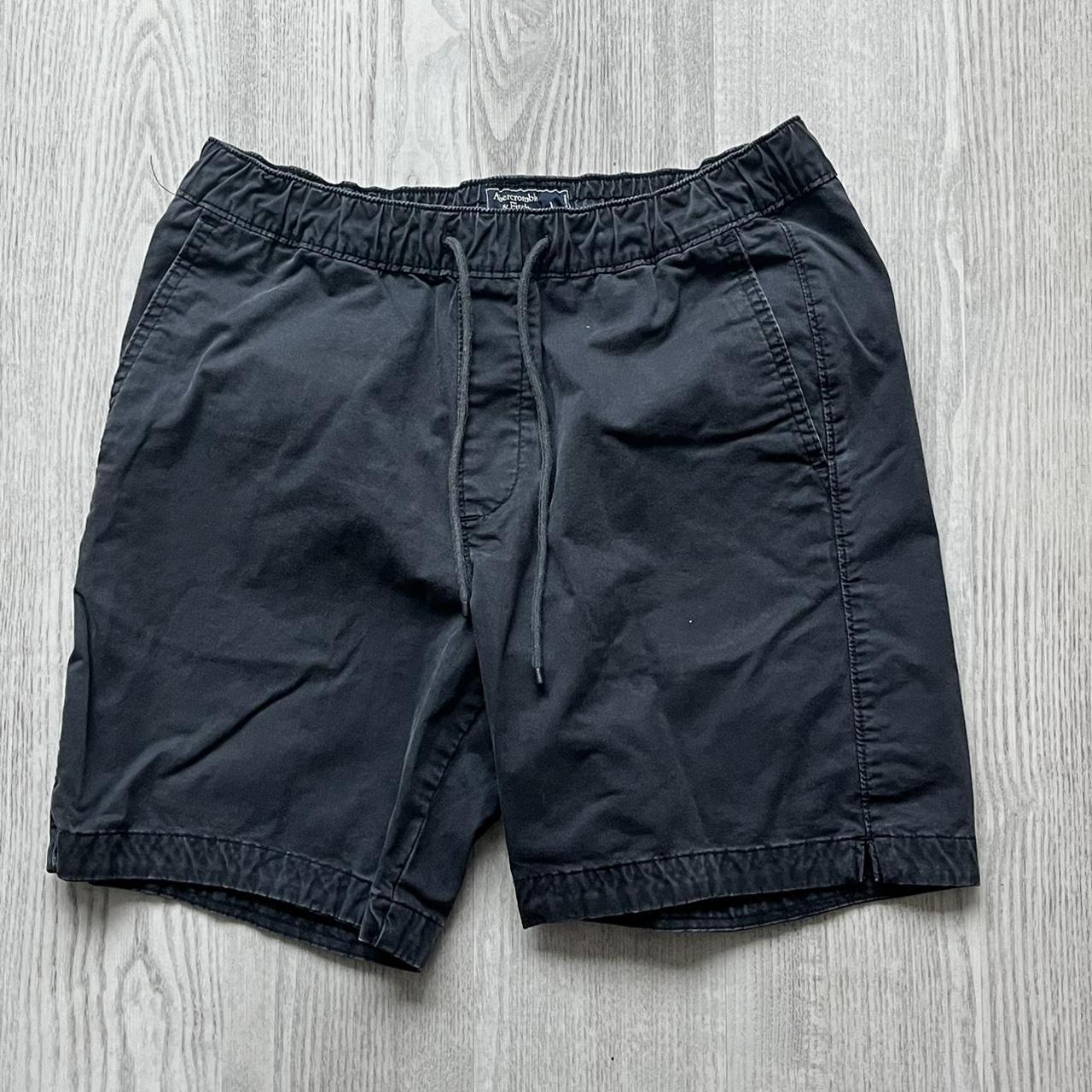 Abercrombie & Fitch Men's Navy Shorts | Depop