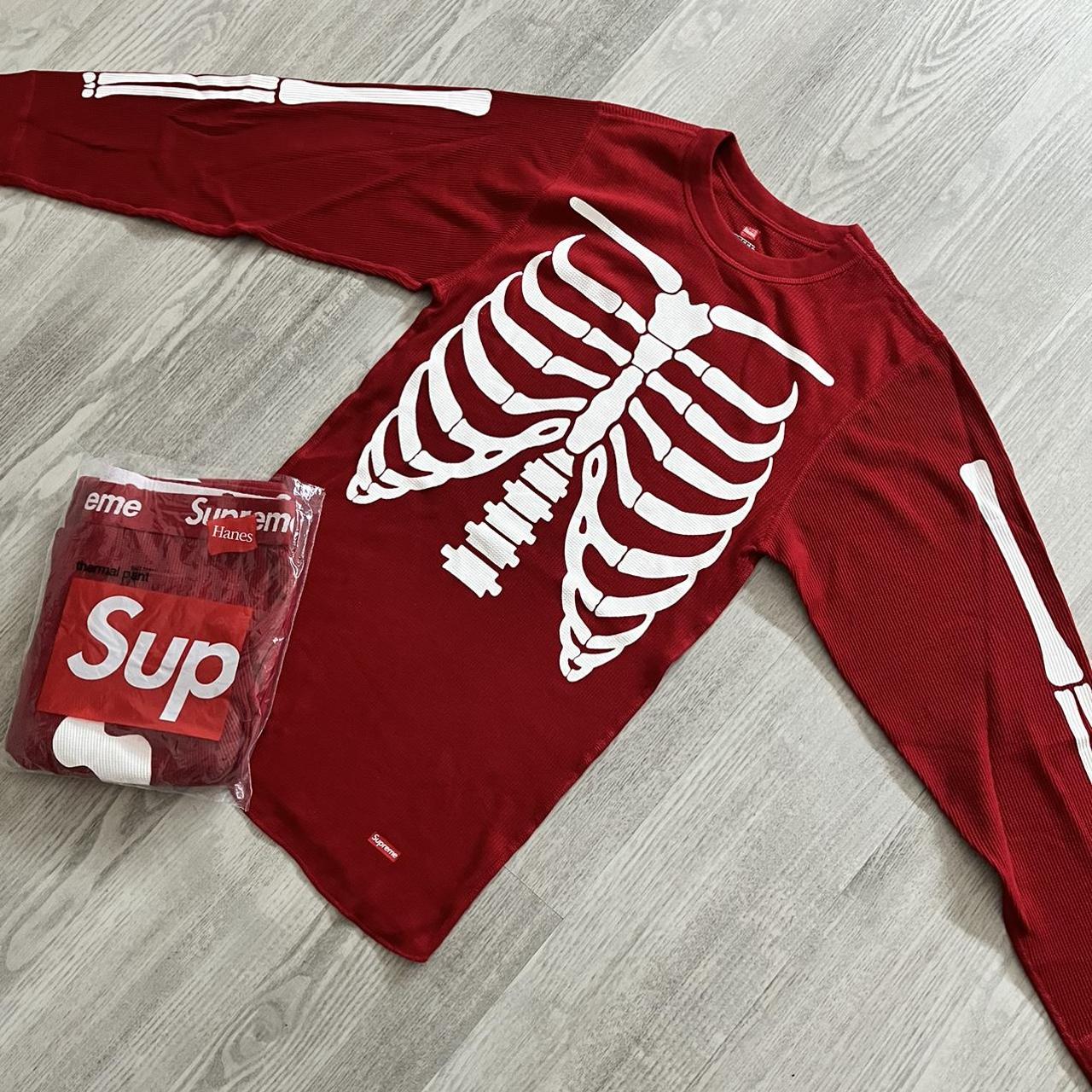 Supreme on sale skeleton sweater