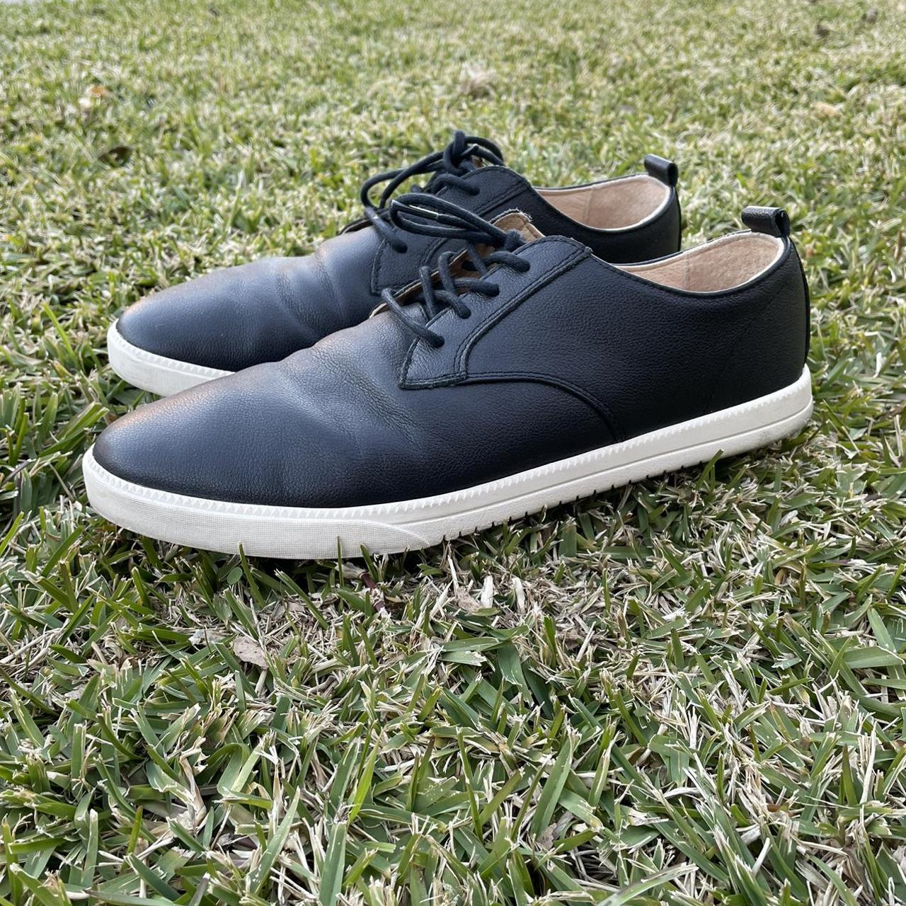 Clae Ellington Shoe - Black Milled Tumbled... - Depop