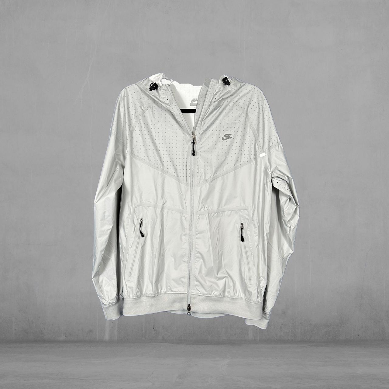 nike windbreaker reflective jacket