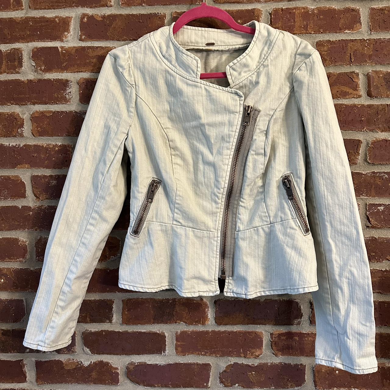 Free people peplum clearance jacket