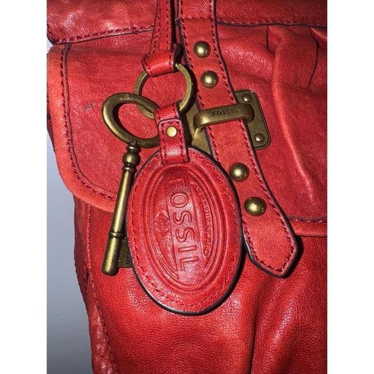 Fossil Women's Satchels - Red – Fossil red leathe… - image 2