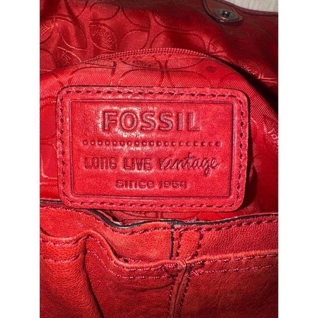 Fossil Women's Satchels - Red – Fossil red leathe… - image 5