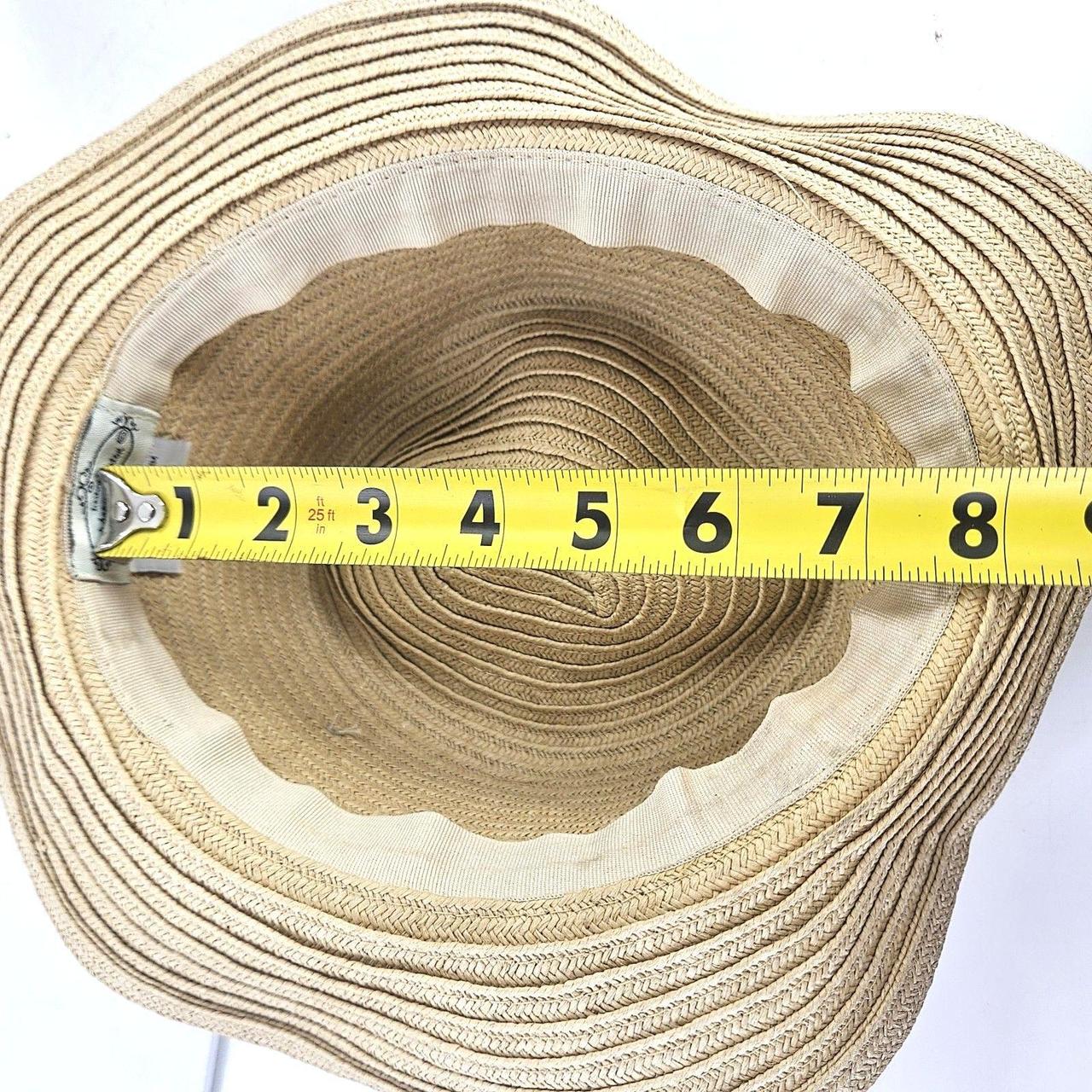 Source Unknown Women's Straw hats - Brown/Blue – … - image 7