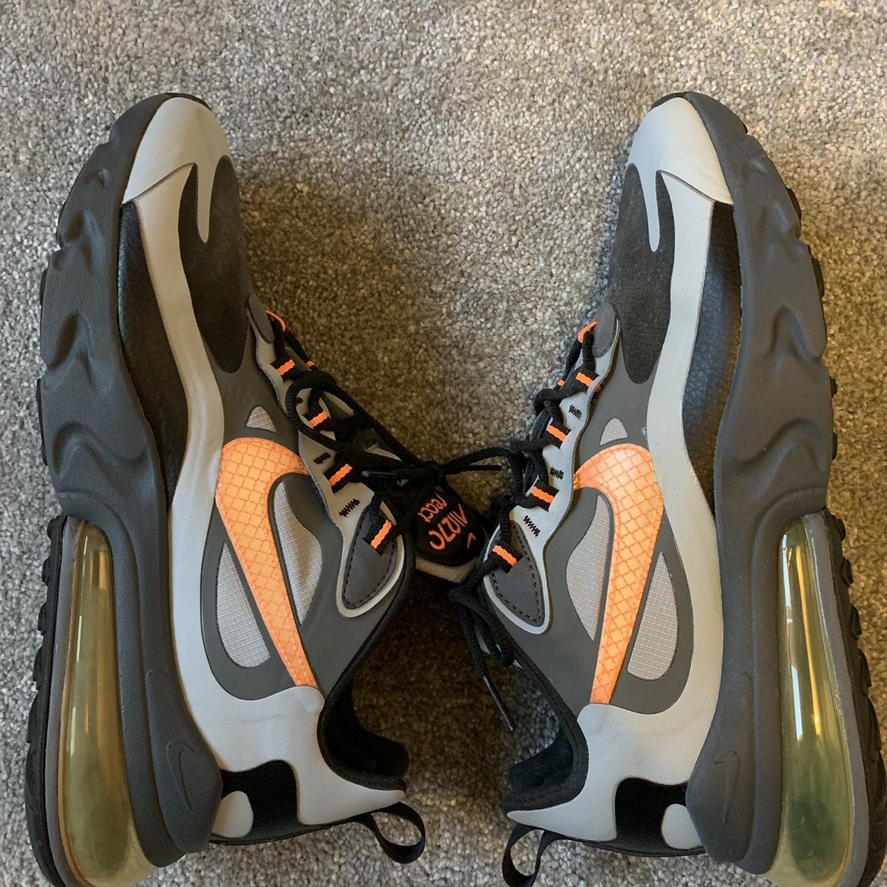 Air max 270 outlet react winter grey orange