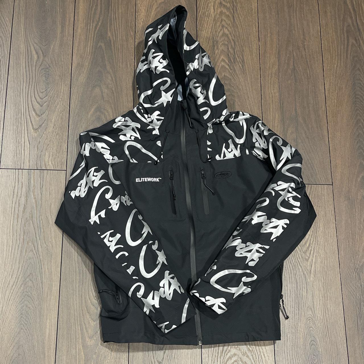 Corteiz X Elitework Windbreaker Black Size L Depop