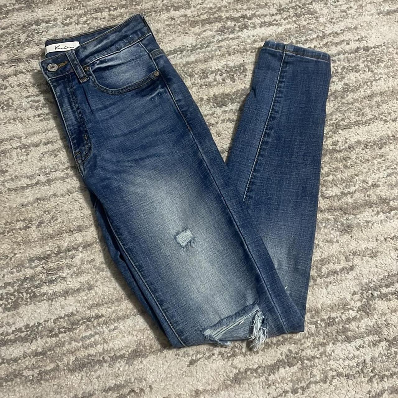 KanCan Women's Blue Jeans | Depop