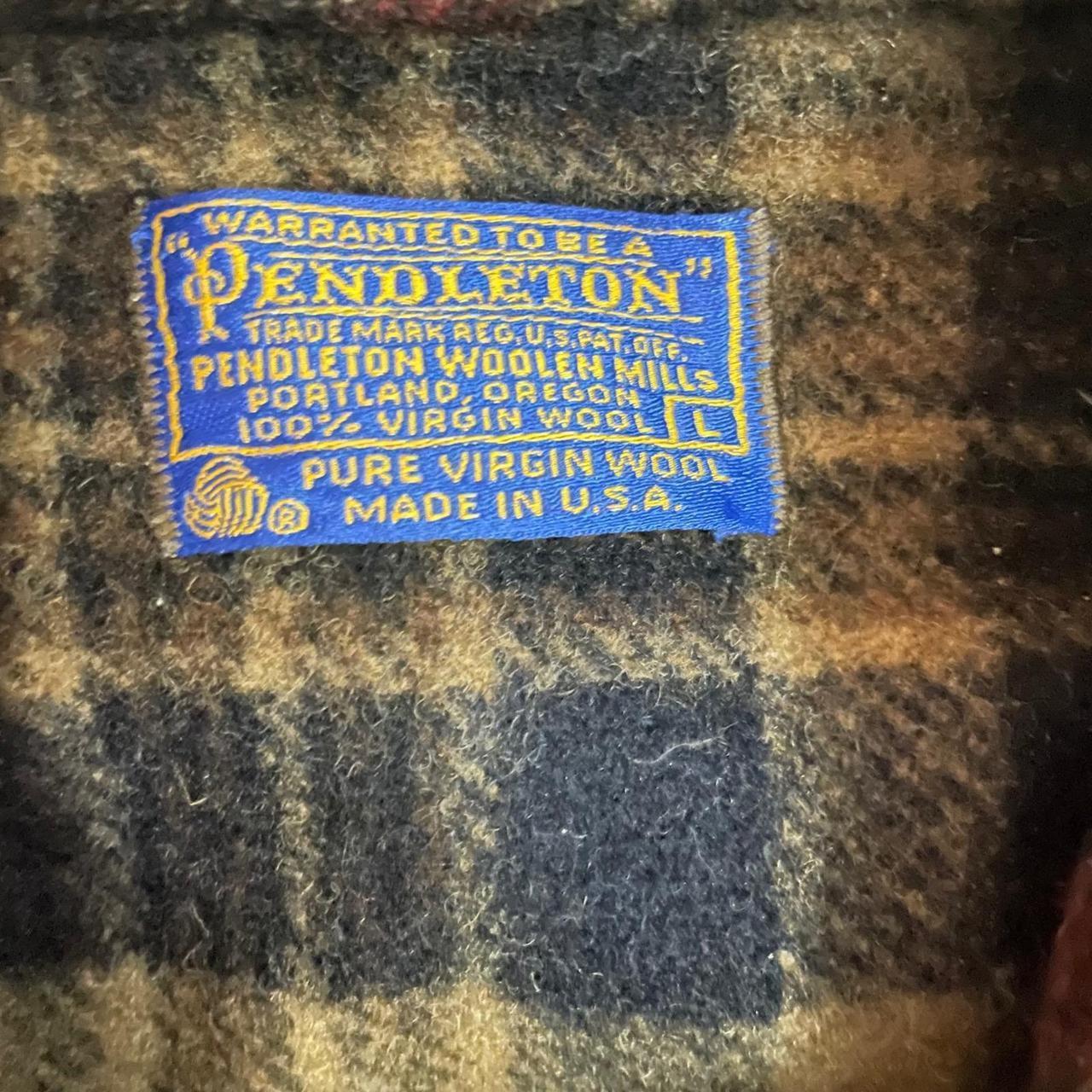 Pendleton Men's Shacket Jacket - Multi - L – Vint… - image 5