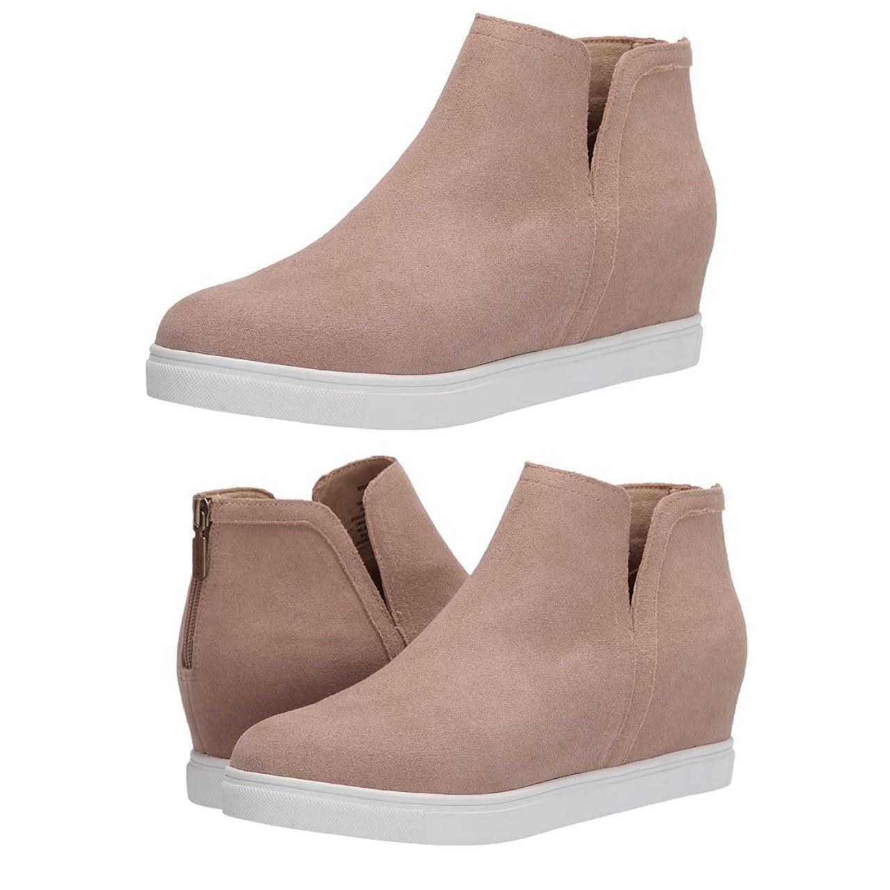 Blondo wedge boots on sale