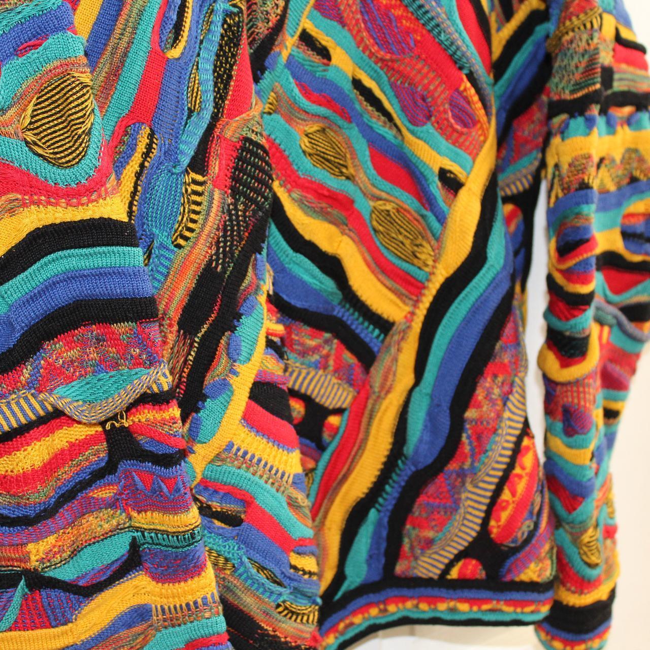 COOGI風 TUNDRAニット 90's Coogi Style by Tundra Knit Sweater Sz L (A7484) Canada