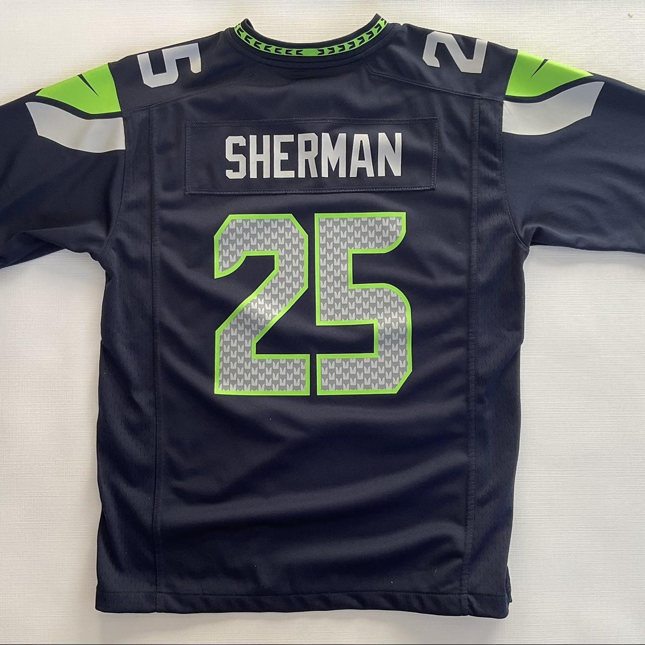 Kids Youth XL Seattle Seahawks Color Rush Jersey - Depop