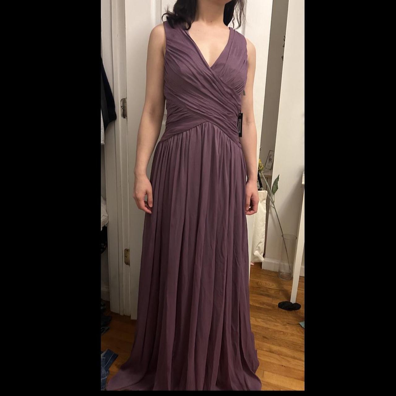 Plum purple formal dresses best sale