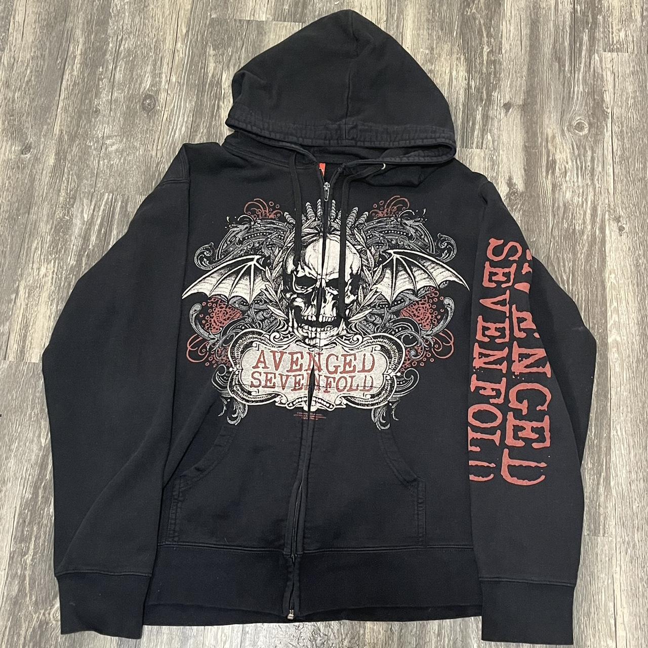 Avenged Sevenfold Bravado graphic jacket rare extra... - Depop