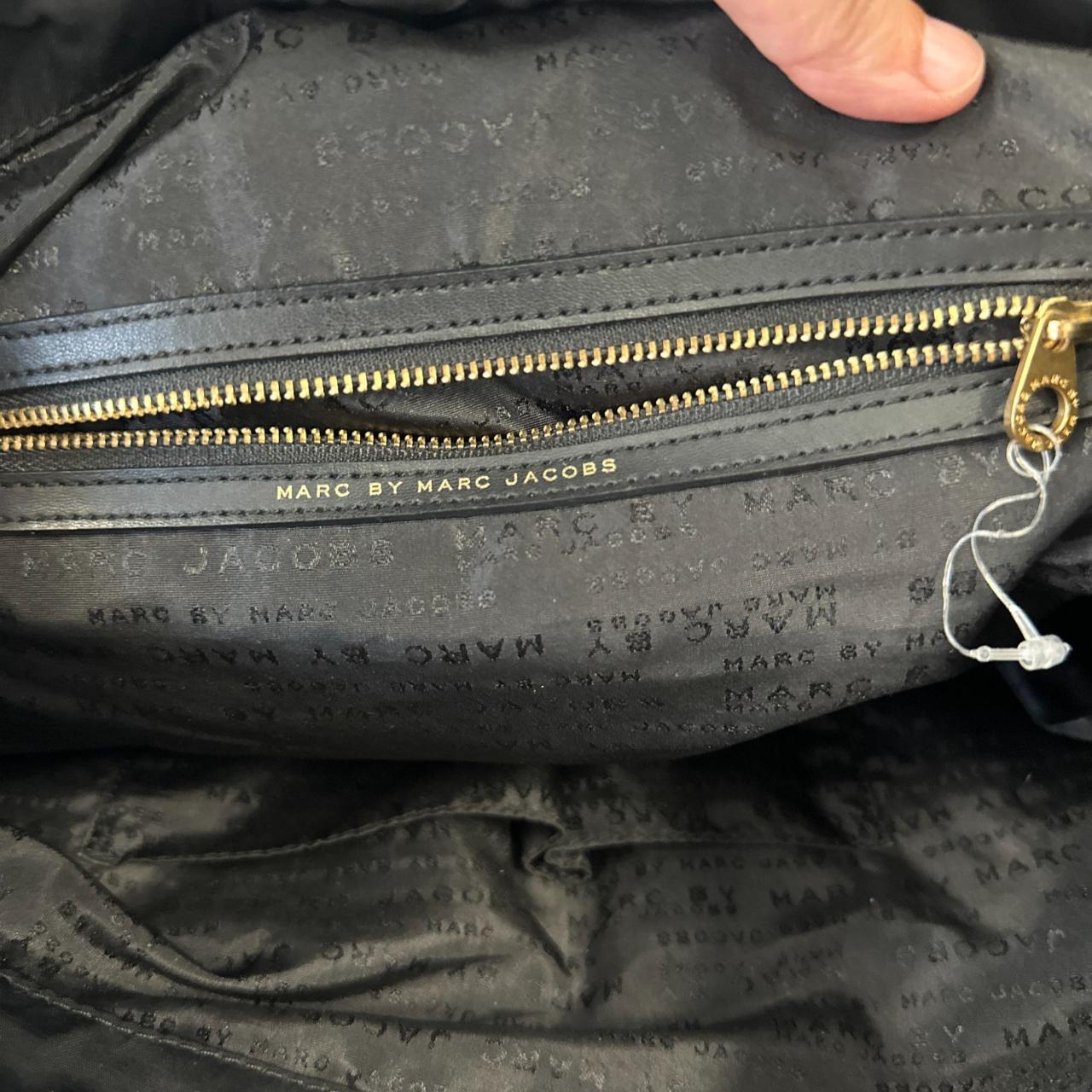 Marc Jacobs Diaper Bag used with stain at zipper - Depop