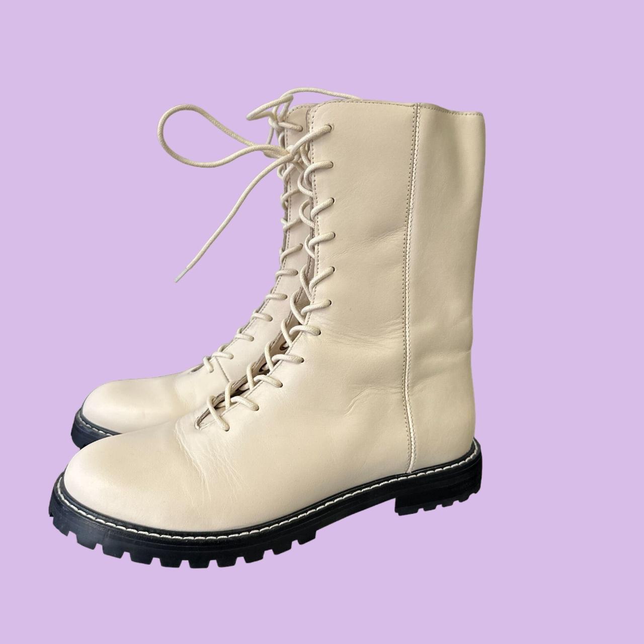 J crew hot sale combat boots