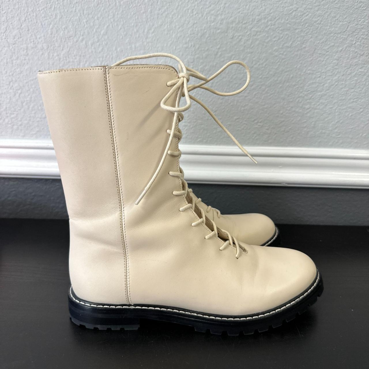 J crew white boots best sale