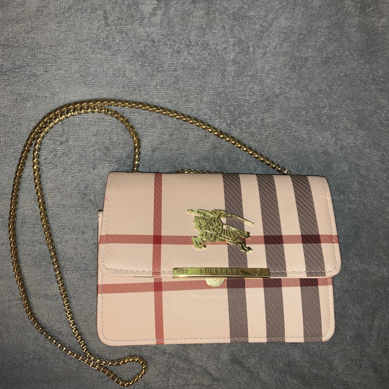 BURBERRY Shoulder Bag Size: Medium Aprx: L13” x H6” - Depop