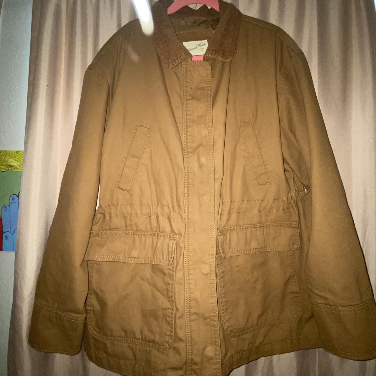 Universal Thread Women's Tan Jacket | Depop