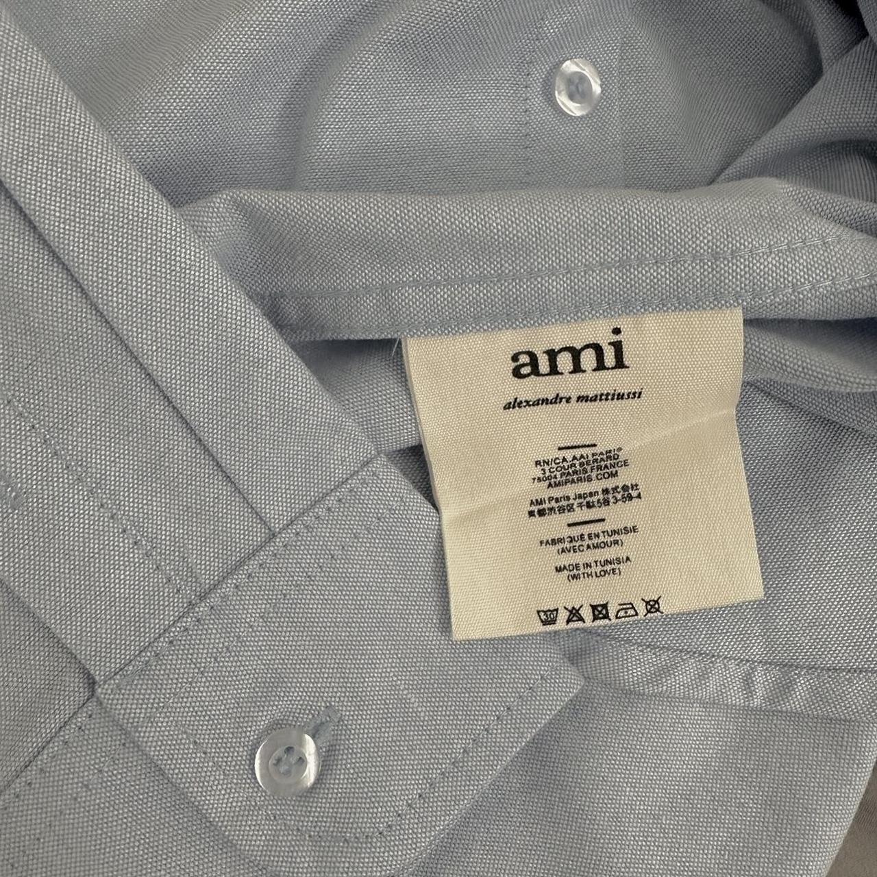 AMI Button shirt. Been sitting in closet for a while... - Depop