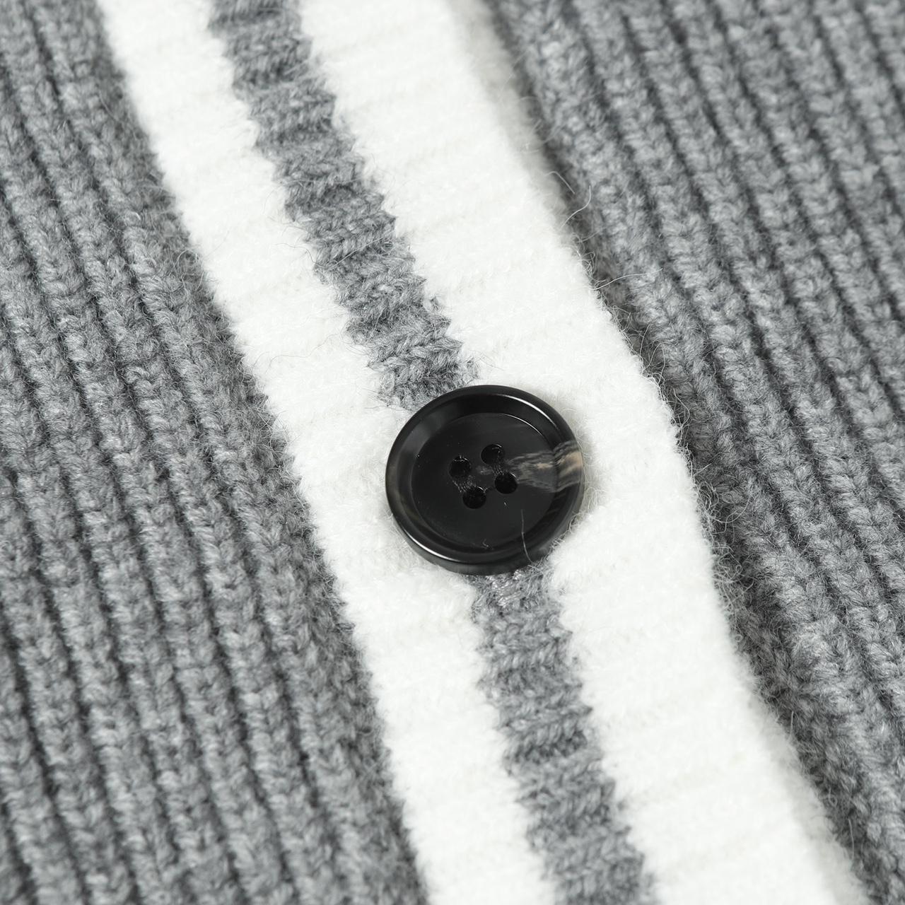 Miu Miu Women's Cardigan - Grey - L – Miu Miu Gre… - image 8