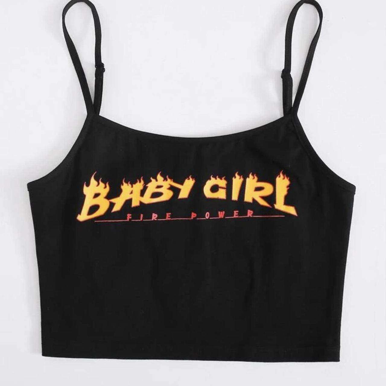 Baby girl crop SHEIN baby girl crop top Sold... Depop